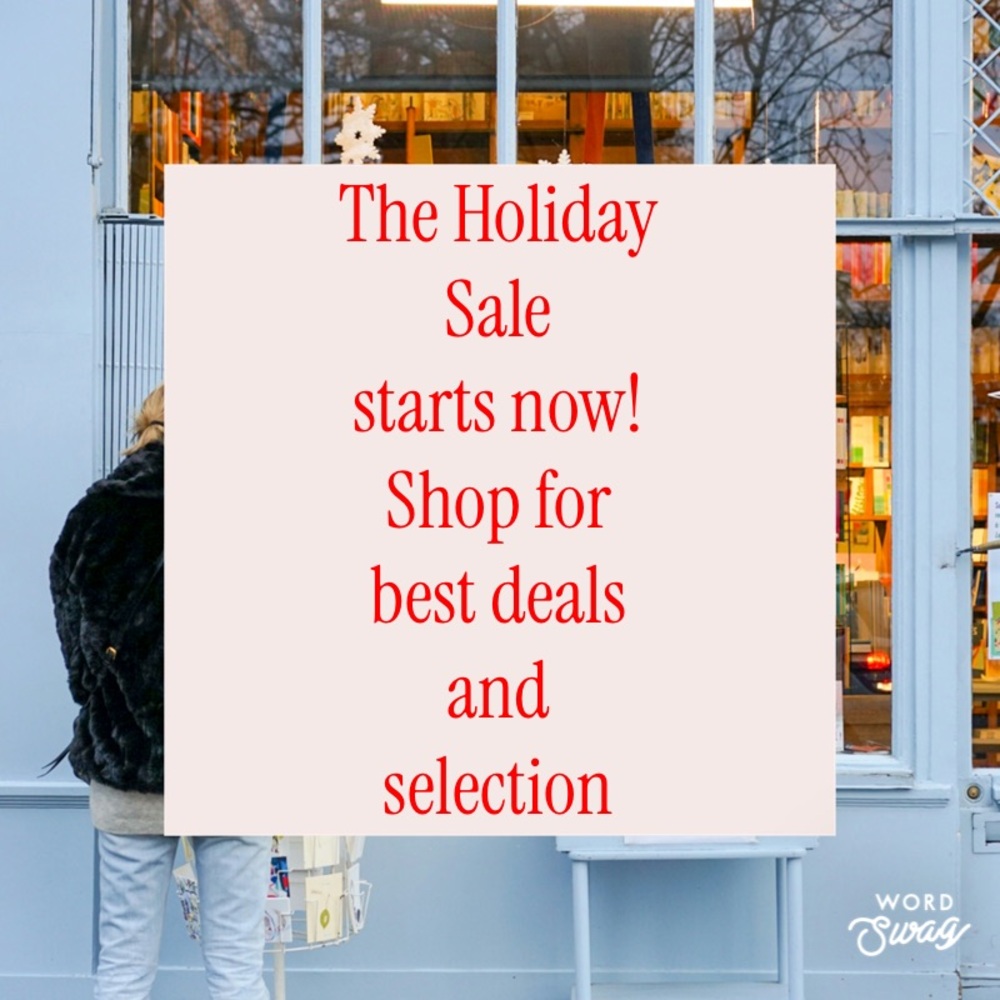 Holiday Closet Sale is still going!  Make me an offer! Same or next day shipping